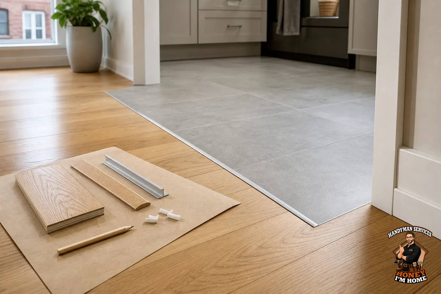 Branded finished-condition illustration related to How Floor Transitions Affect a Clean Installation, shown as a practical planning example.