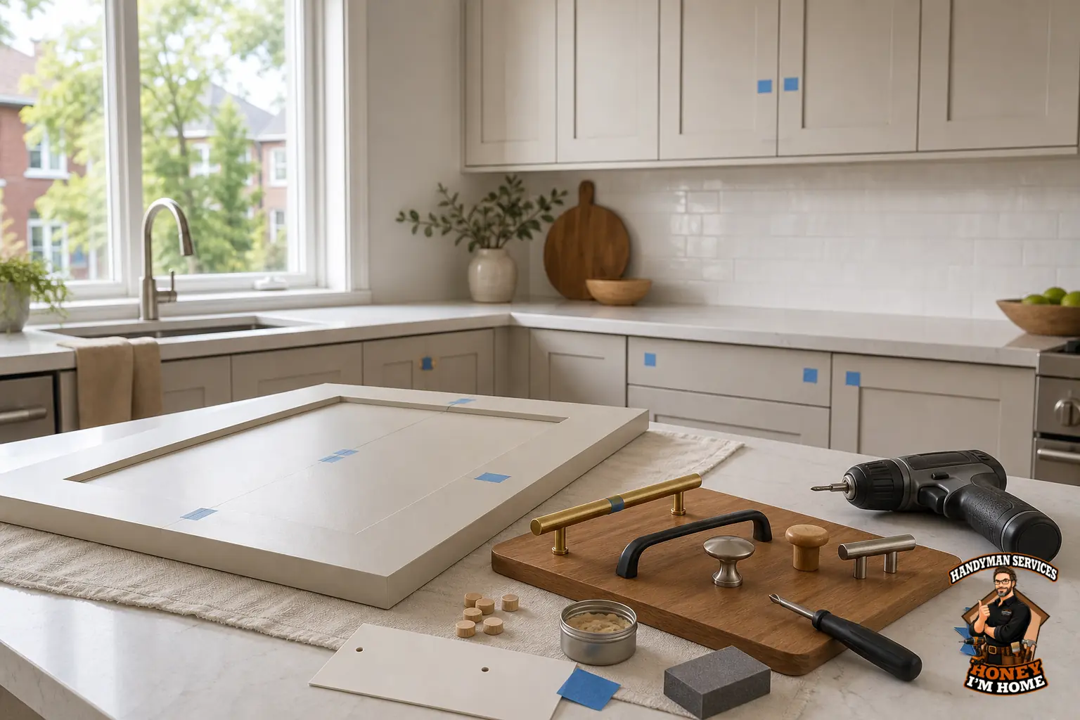 Planning a Kitchen Cabinet Hardware Refresh Without Replacing Cabinets — finished detail and planning example Branded finished-condition illustration related to Planning a Kitchen Cabinet Hardware Refresh Without Replacing Cabinets, shown as a practical planning example.