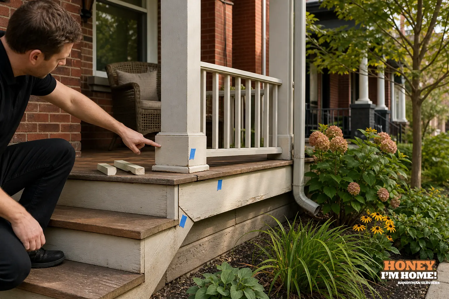 Why Porch Trim Starts Deteriorating and What to Inspect First — finished detail and planning example Branded finished-condition illustration related to Why Porch Trim Starts Deteriorating and What to Inspect First, shown as a practical planning example.