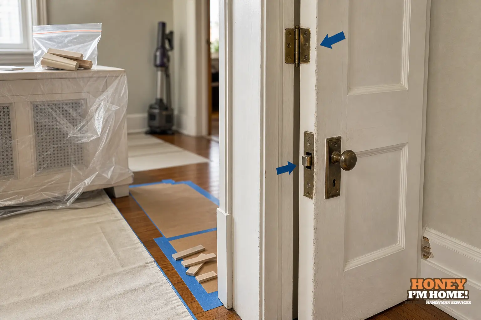 How to Prepare for a Small Interior Carpentry Project — condition and repair detail Branded close-up repair illustration highlighting a condition related to How to Prepare for a Small Interior Carpentry Project.