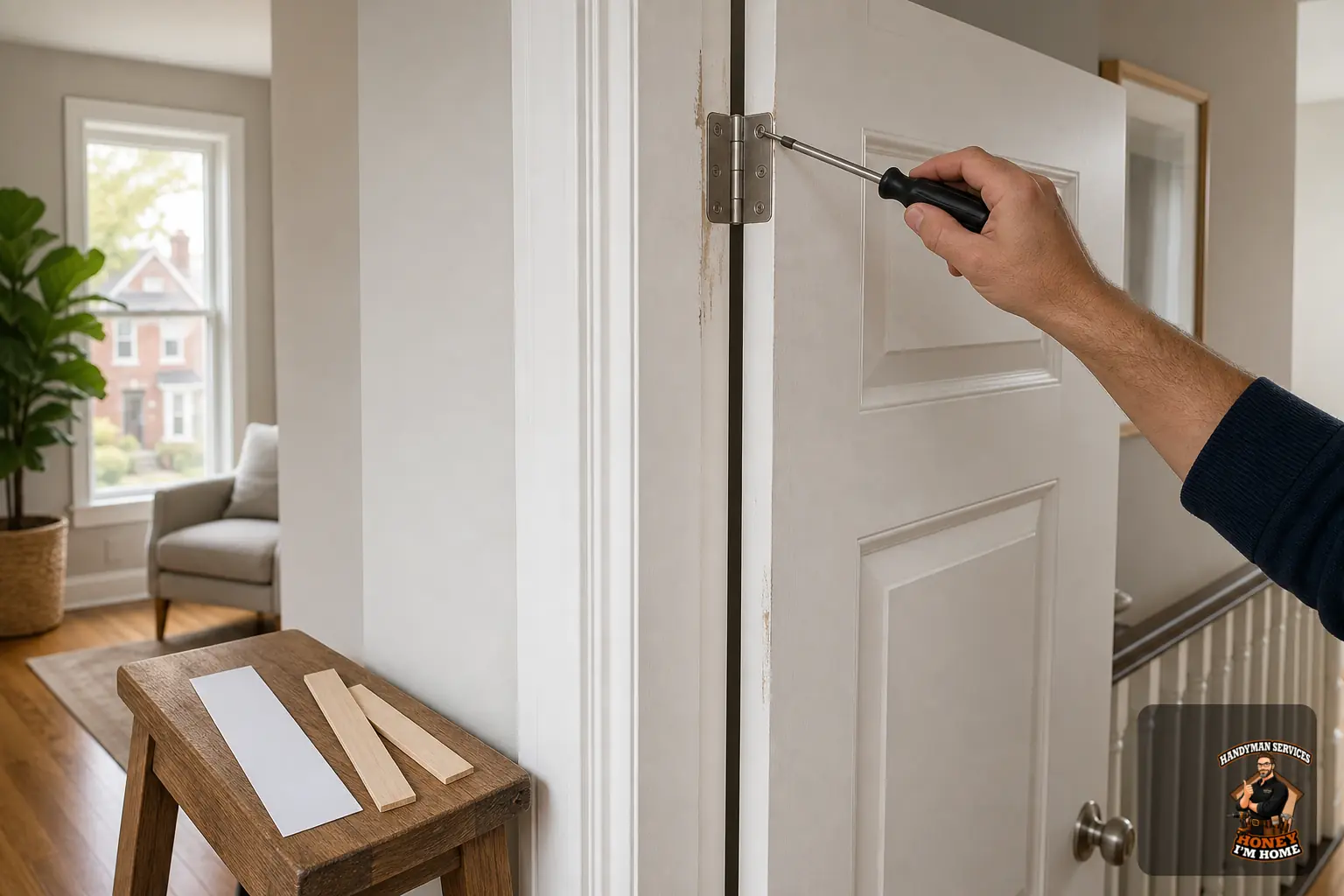 Why an Interior Door Starts Sticking and What to Check First — finished detail and planning example Branded finished-condition illustration related to Why an Interior Door Starts Sticking and What to Check First, shown as a practical planning example.