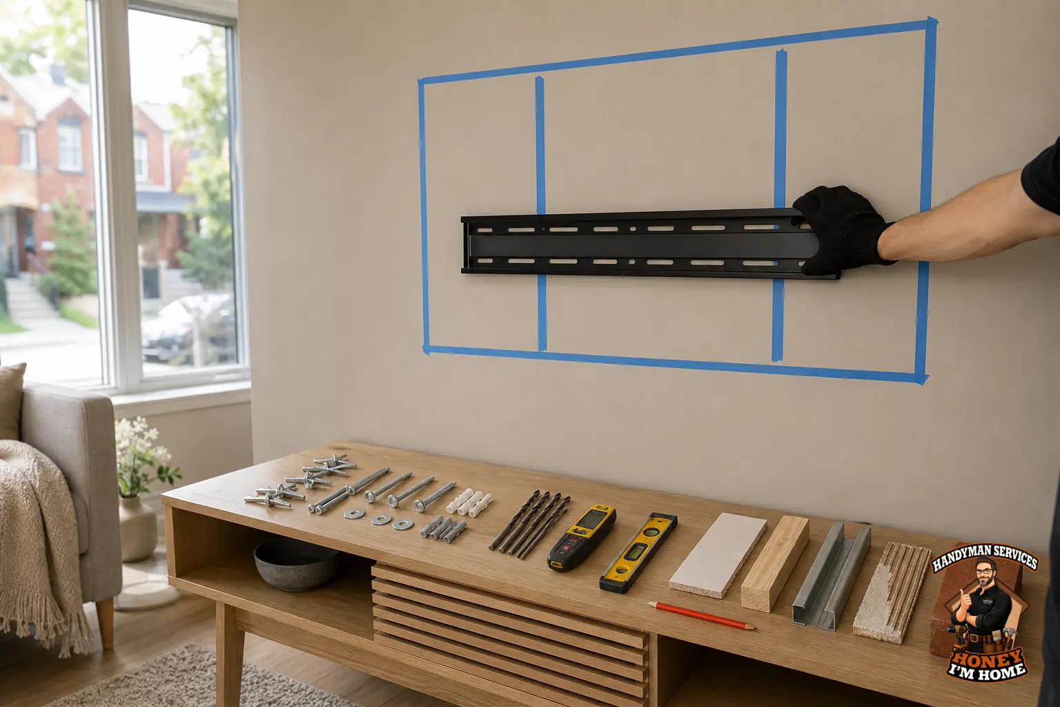 Branded finished-condition illustration related to Why Wall Type Matters Before Mounting a TV, shown as a practical planning example.